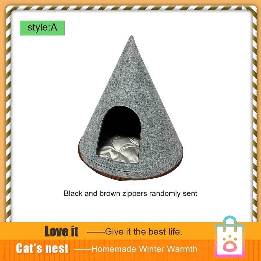 Pet supplies Items Felt cat nest  Add  DIY accessorie