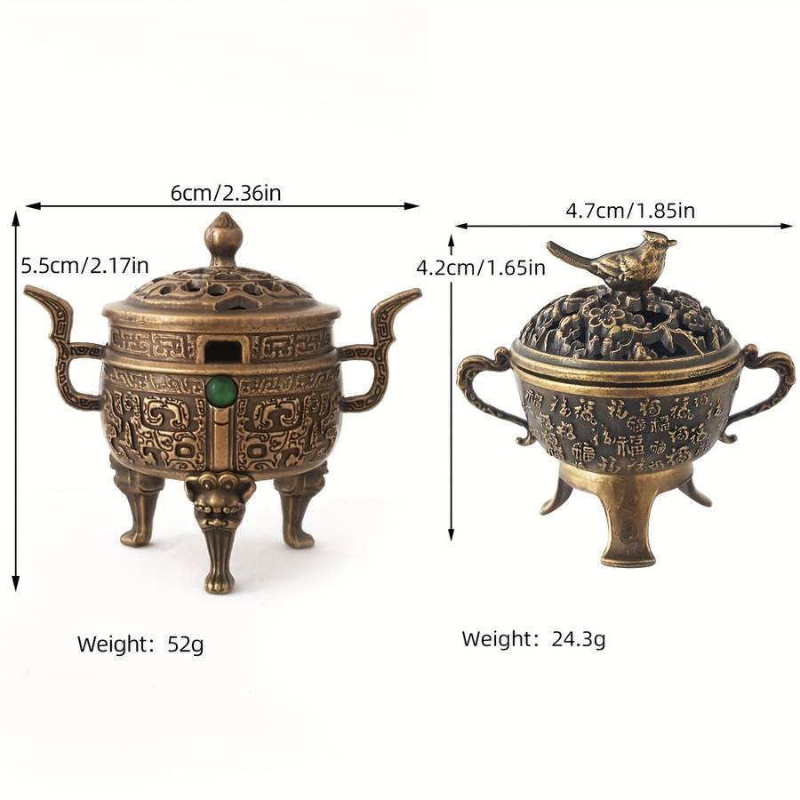 Incense Burner Quantity  2Pcs Fu Dao Xi Dao Incense Burner Add  Tian Yuan Ding Incense Burner