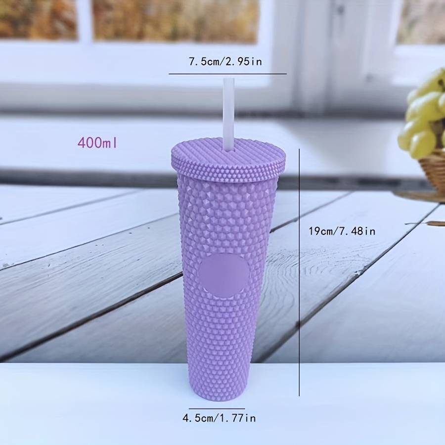 Water Cup Color Purple Capacity400Ml