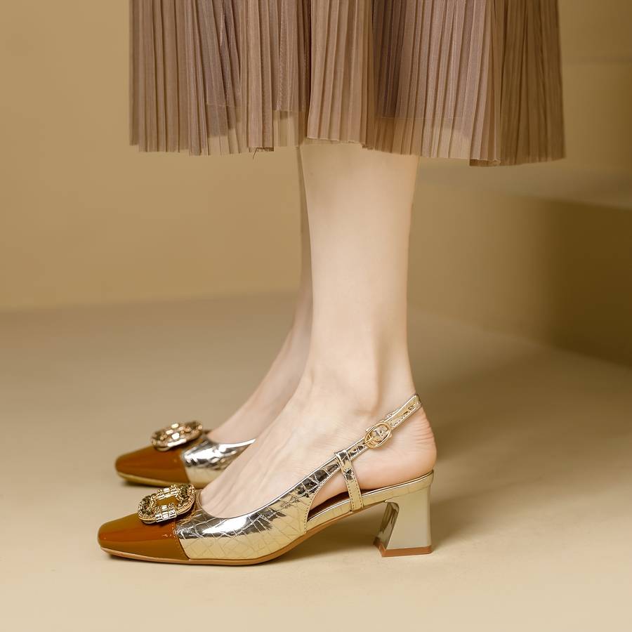 Women S High Heels Color Golden Sizeuk 5.5