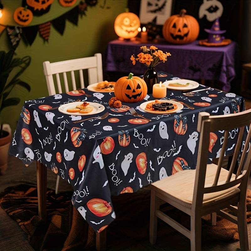 Halloween tablecloth decoration size Table Runner 180.01 cm