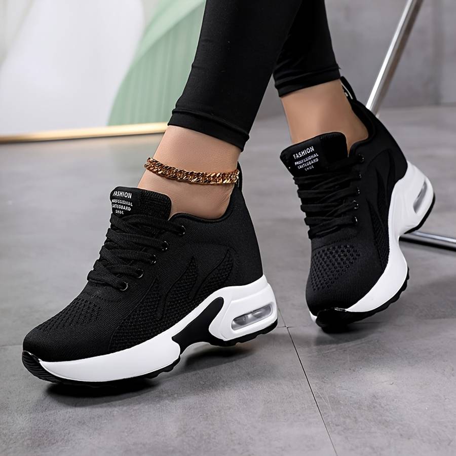 Women S Sneakers Color Black Sizeuk 8