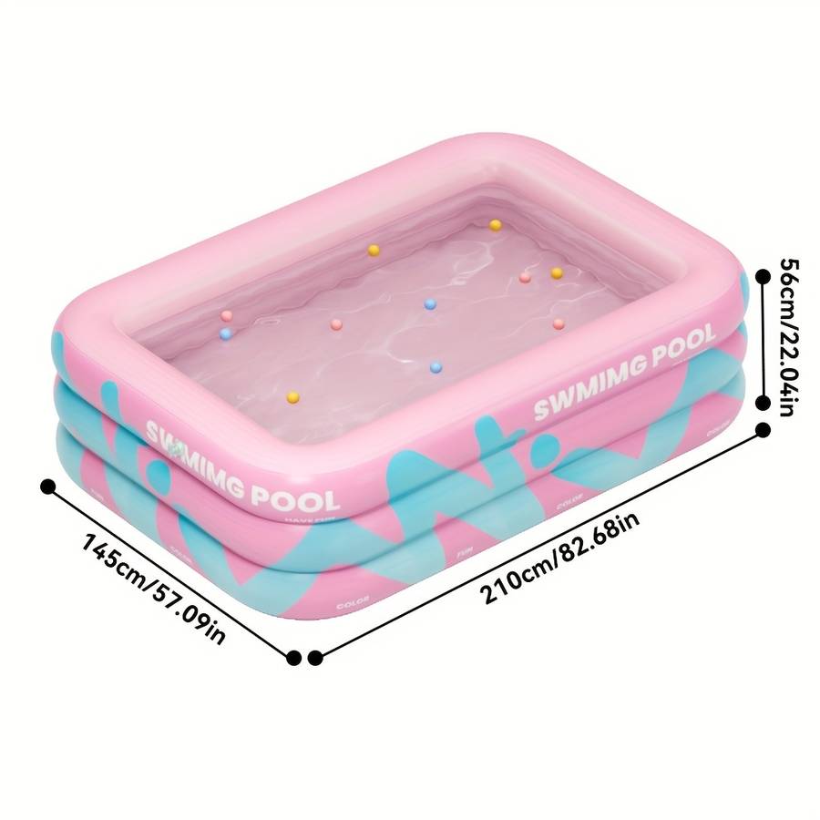 Swimming Pool Model Pink Line Sink 300Cm118.1In
