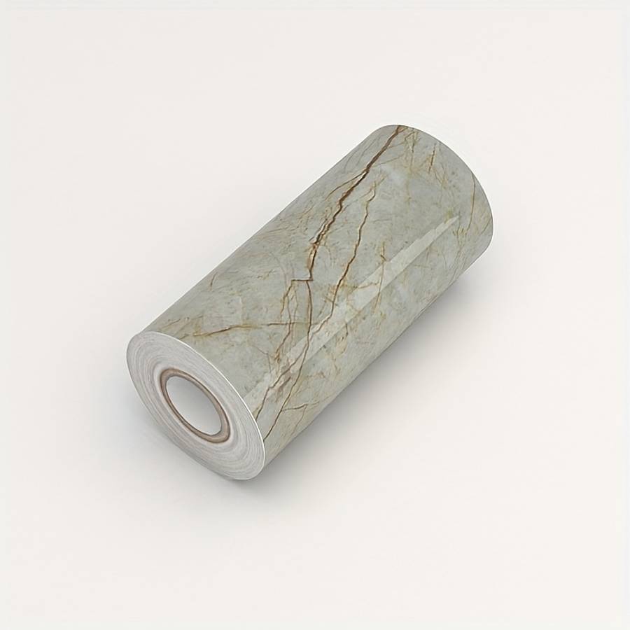 Durable Self Adhesive Cupboard Wrap 636 color Gray-green size 15cmx200cm