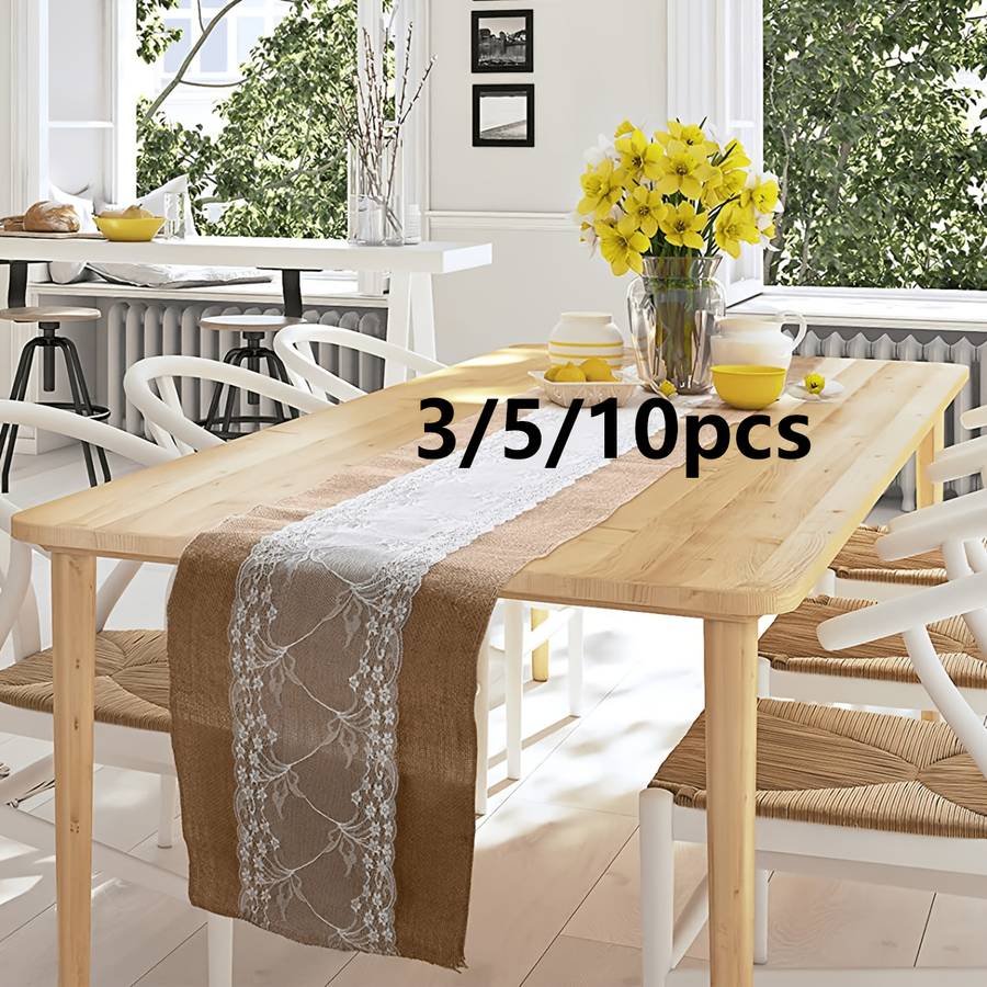 Wedding Supplies Size 30*180Cm Lace On Both Sides Quantity 10Pc