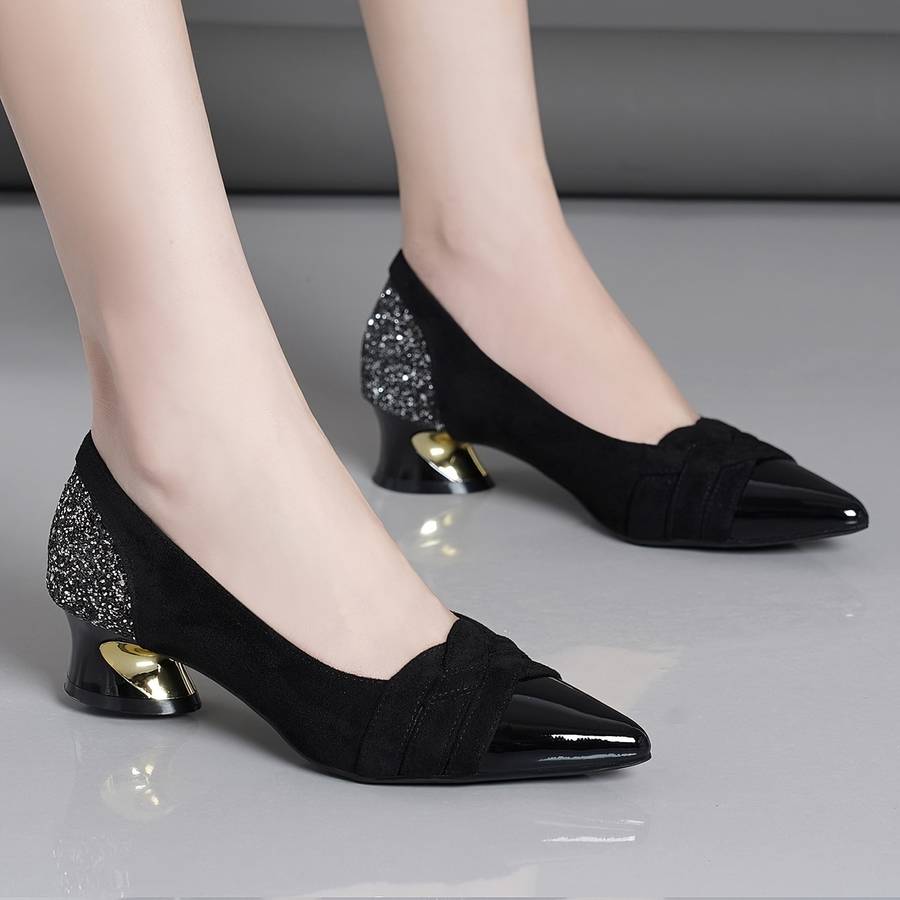 Women S High Heels Color Black Sizeuk 4