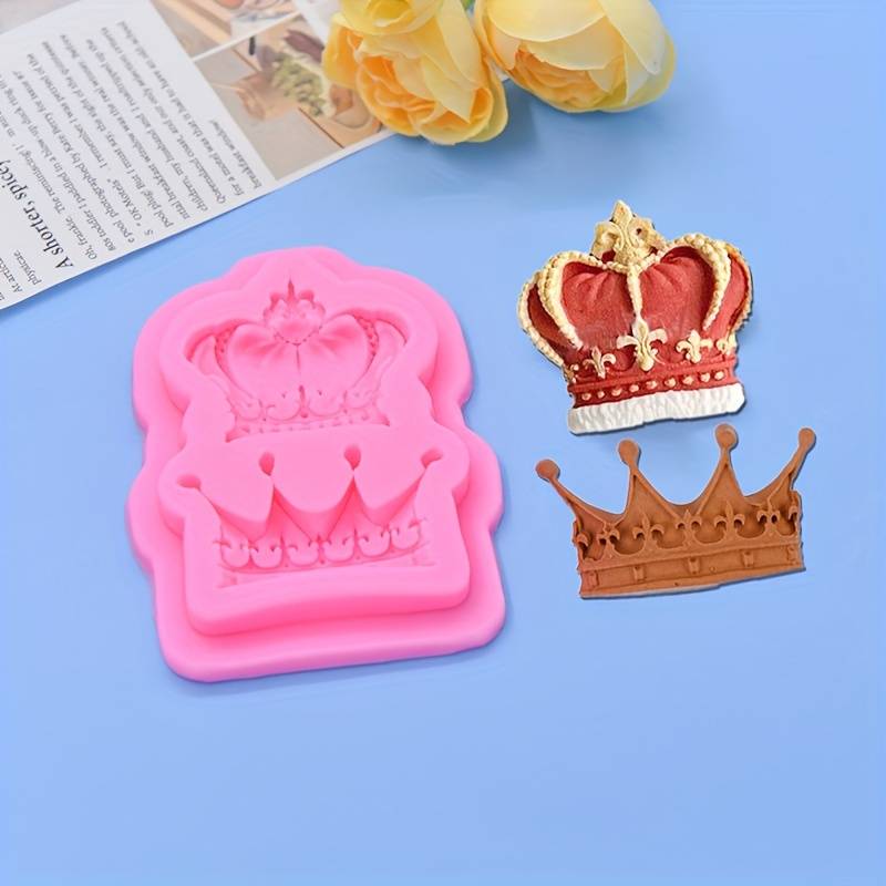 Suitable For Baking Molds Items Crown Silicone Mold