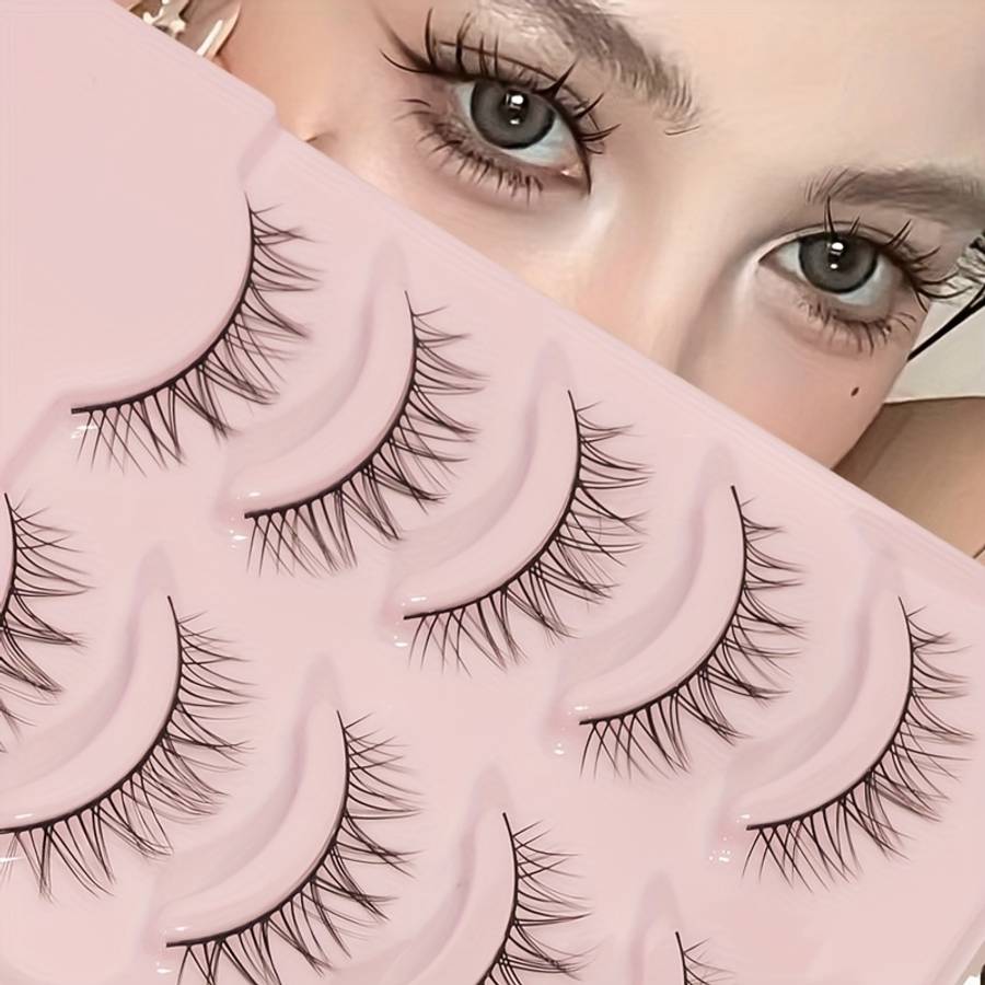 False Eyelashes Color Black 5