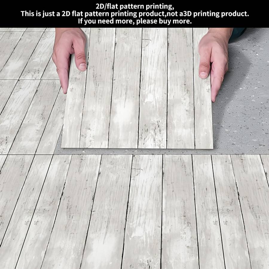Self Adhesive Floor Stickers 11.8Inchx11.8Inch30X30Cm