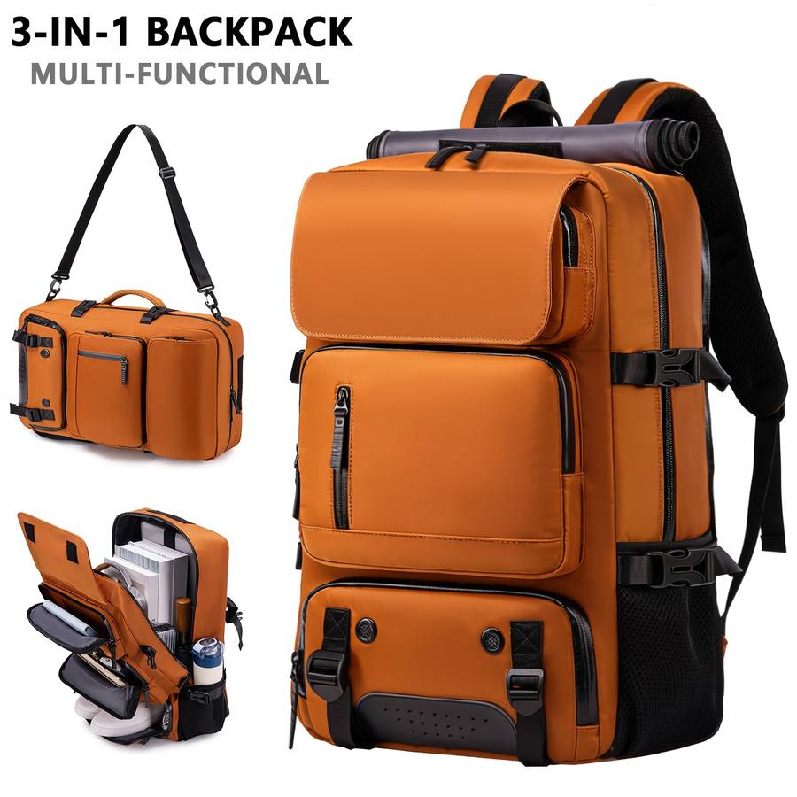 Men S Backpack Large Light Gray