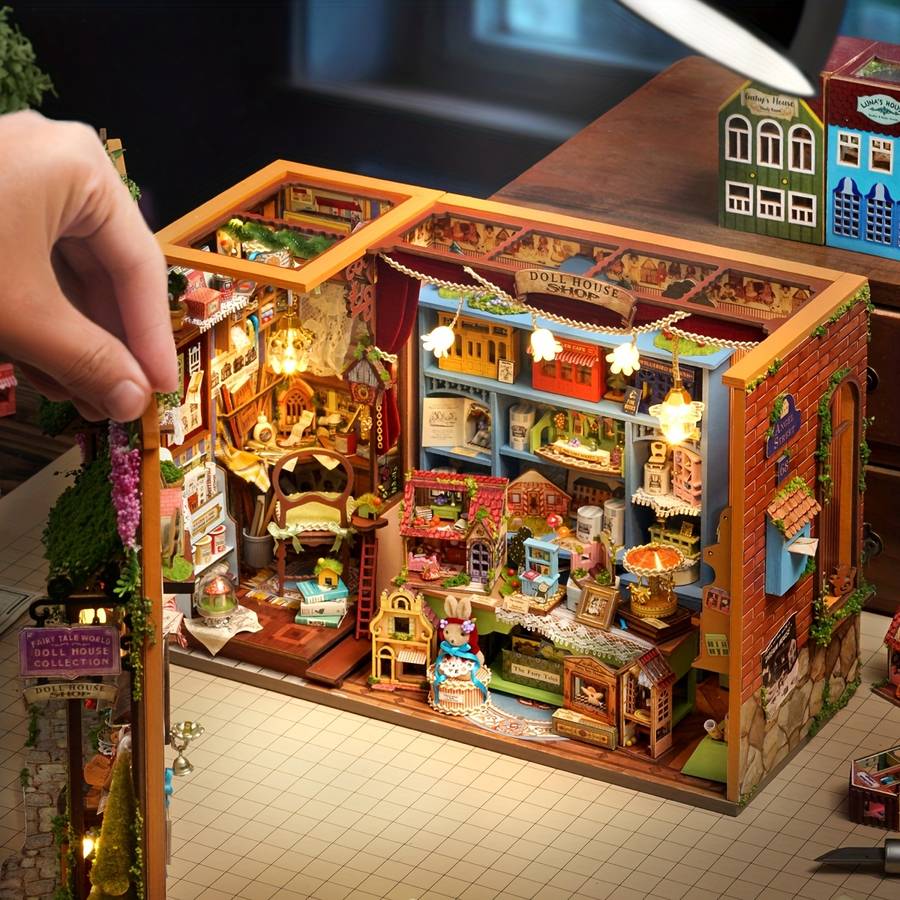 Building Toy Architectural Model Toy Set Items Fairy Tale Kingdom Treasure House