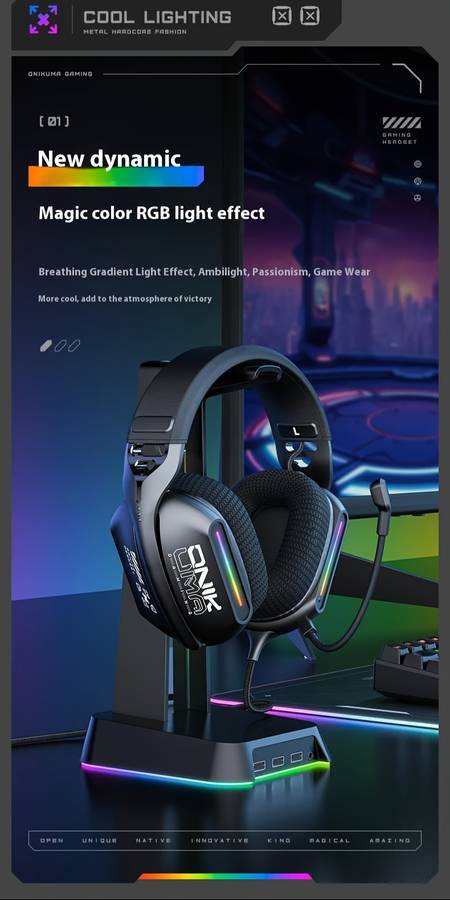 Wired Headphones Items Gaming Headset