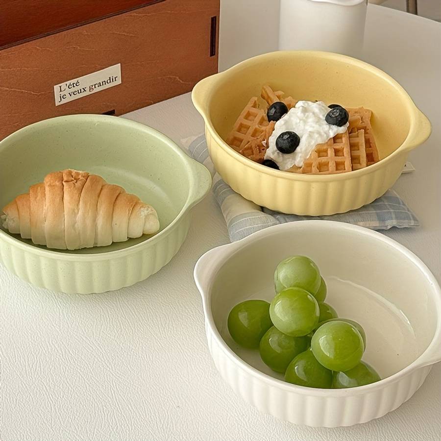 Bowl Color Cream White