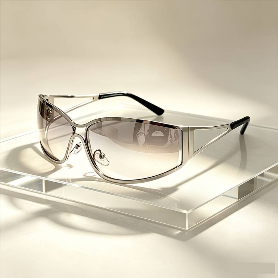 Cycling Glasses Color Black Frame Gray