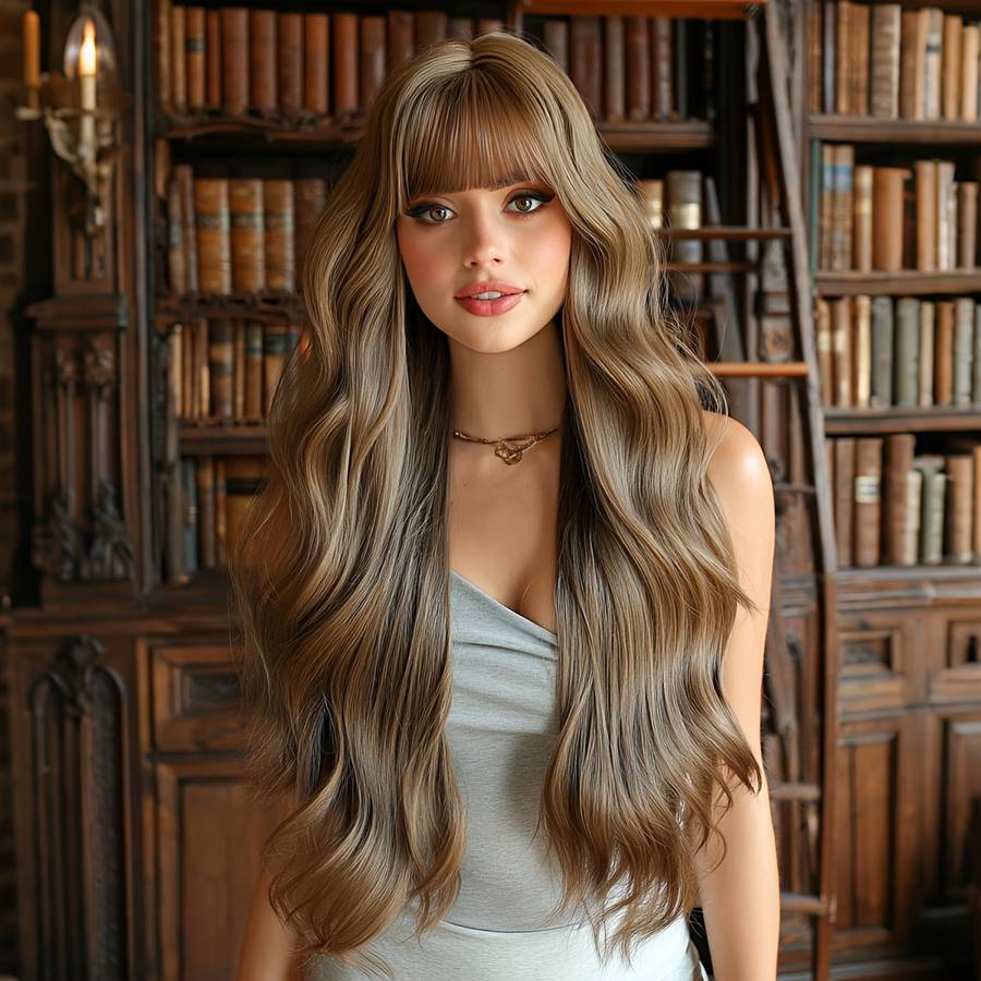 Women S Wigs Color 1 Hair Length76.2Cm