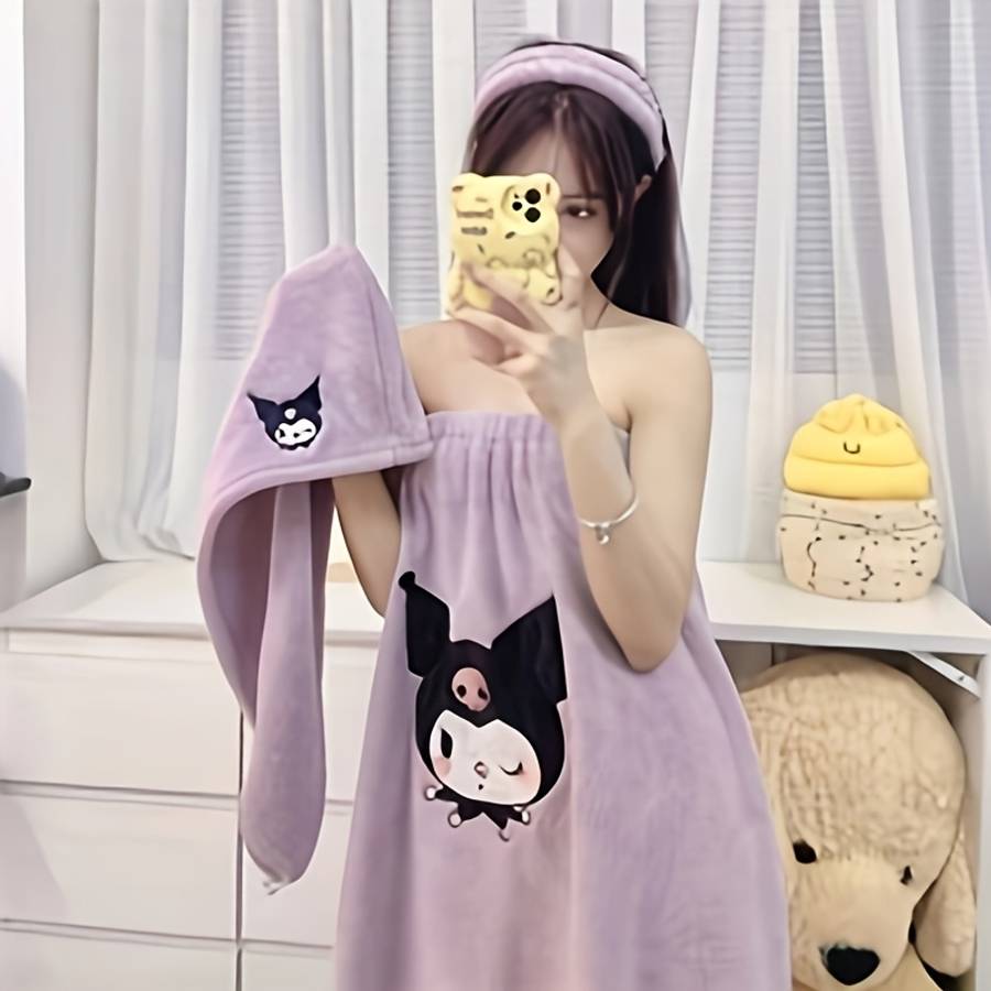 Hair Turban Kuromi Set Of 3
