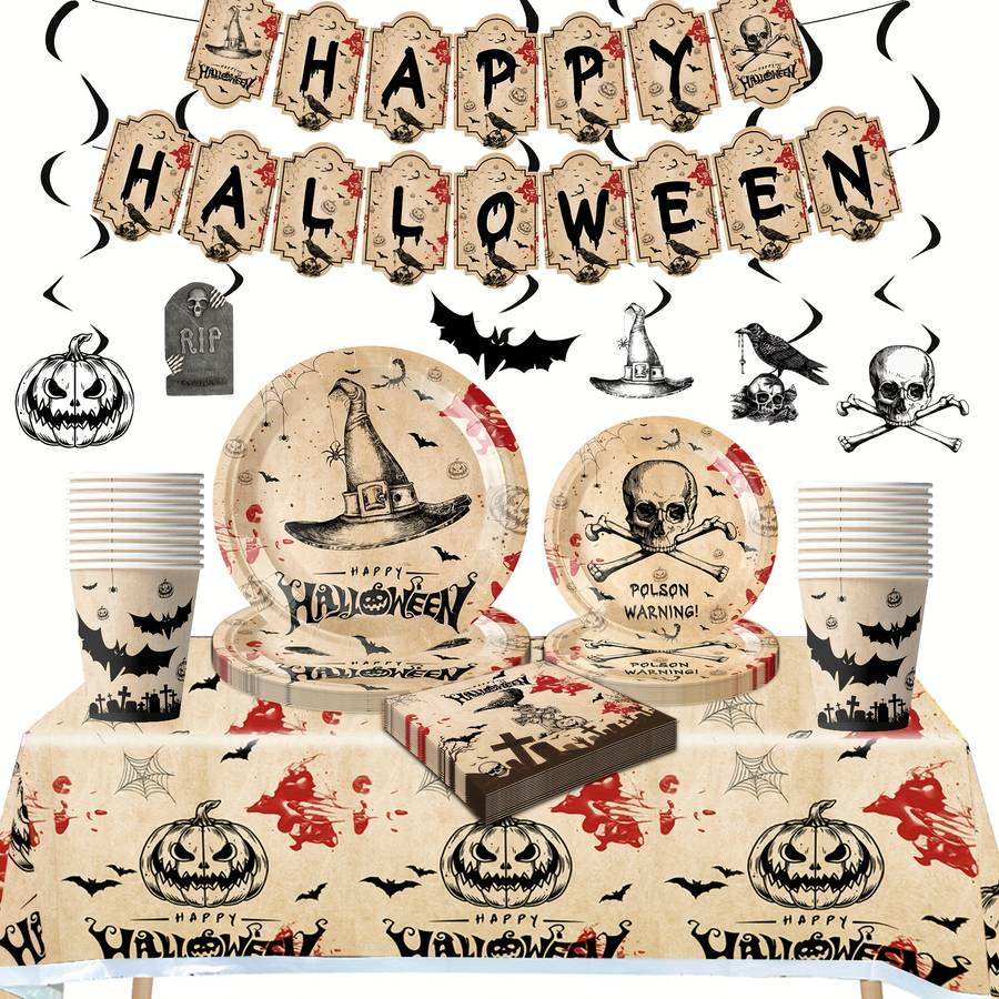 Halloween tablecloth decoration Items Pumpkin Ghost