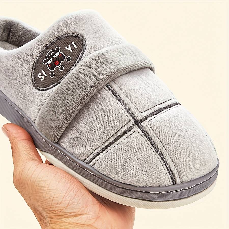 Cotton Slippers Color Granny Gray Sizeuk 5.5-6