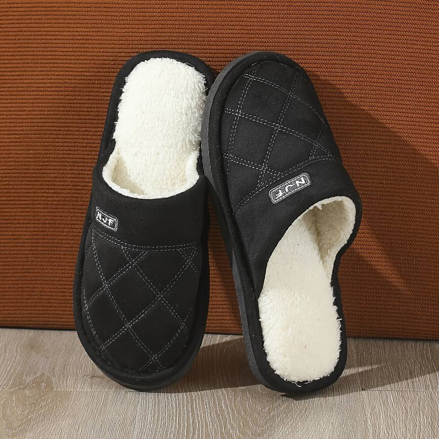 Cotton Slippers Color Coffee Color Sizeuk 9.5-10