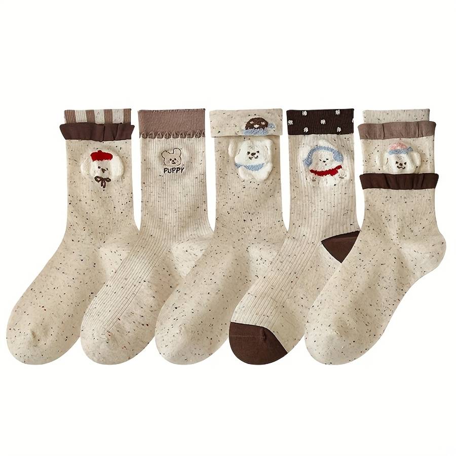 Women S Socks Color 5 Pairsmixed Colors Size Onesize