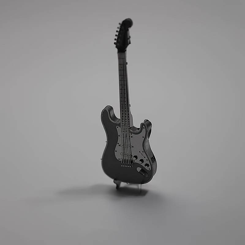 3D Puzzle Musical Instrument Model Style Guitar