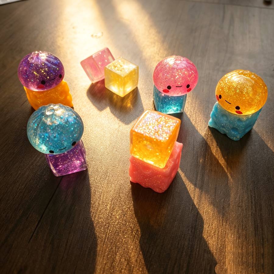 Squeezable Toys Style Model D Mixed Color Style Random Toys 4Pcs