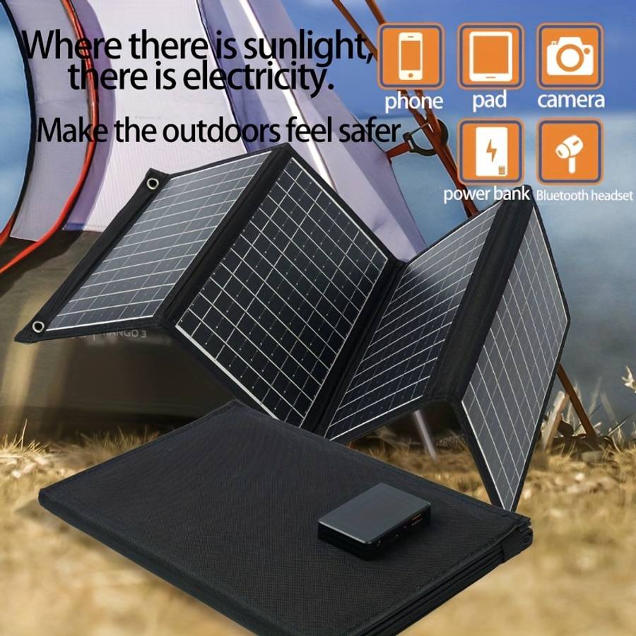 Solar Panel Material Send A Charging Gift Pack