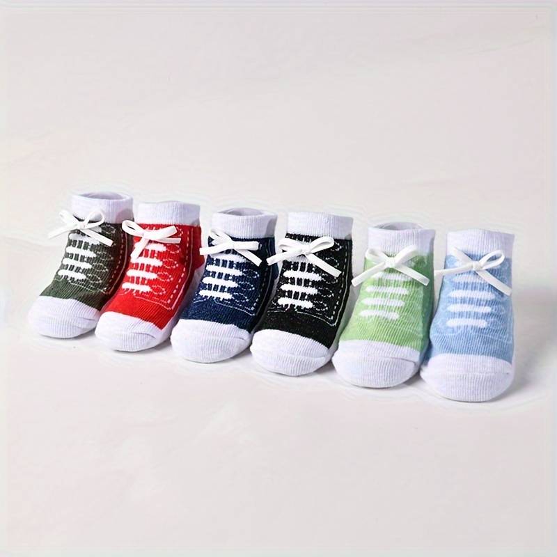 3 Pairs Mixed Colors L High Elastic Socks
