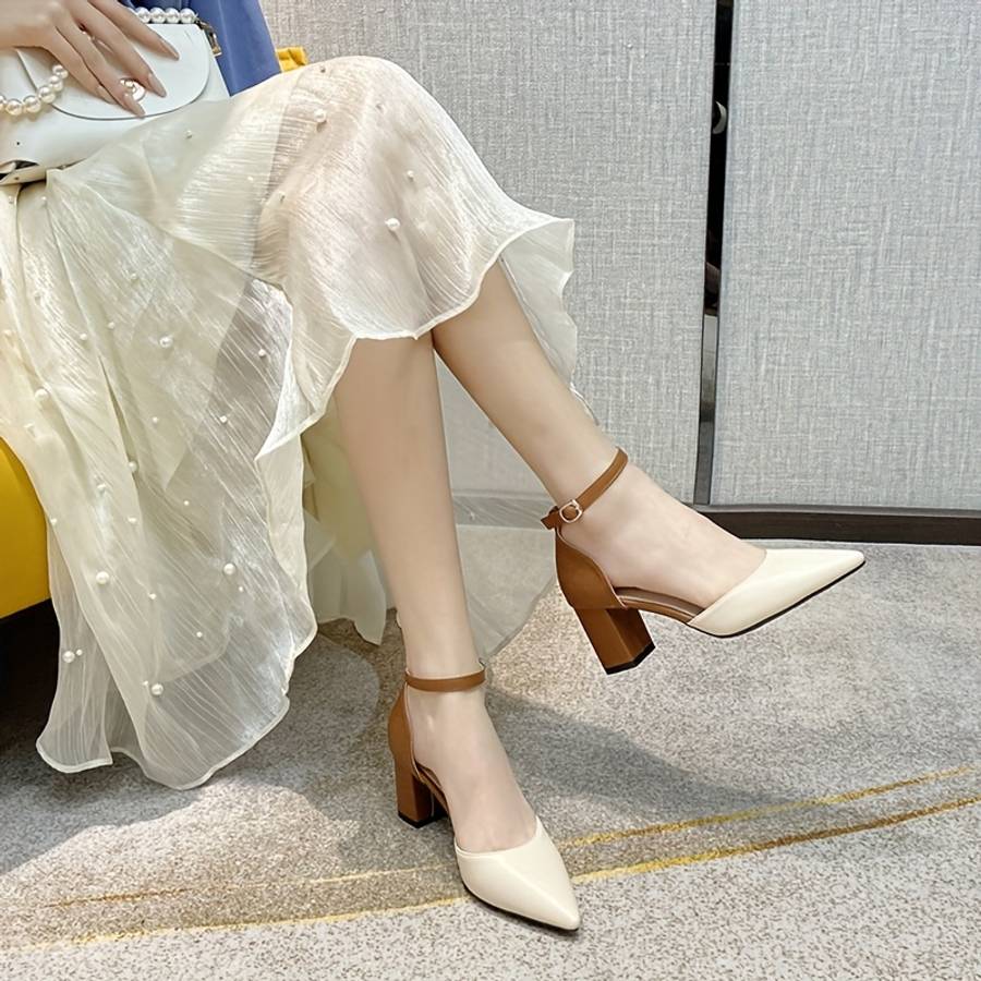 Women S High Heels Color Sepia Sizeuk 2.5