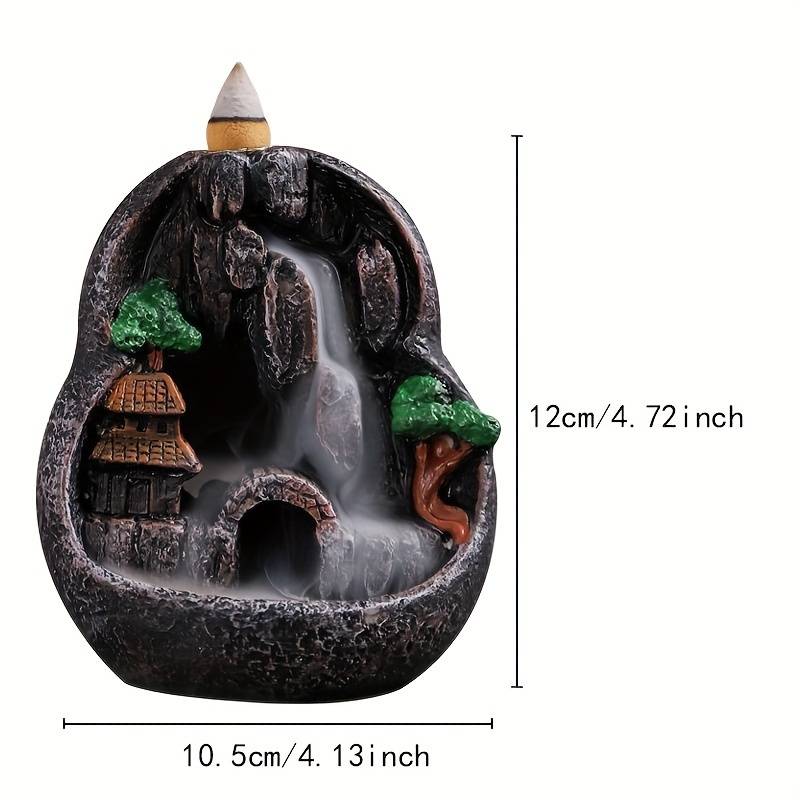 Incense Burner Model  Small Bridge Flowing Water