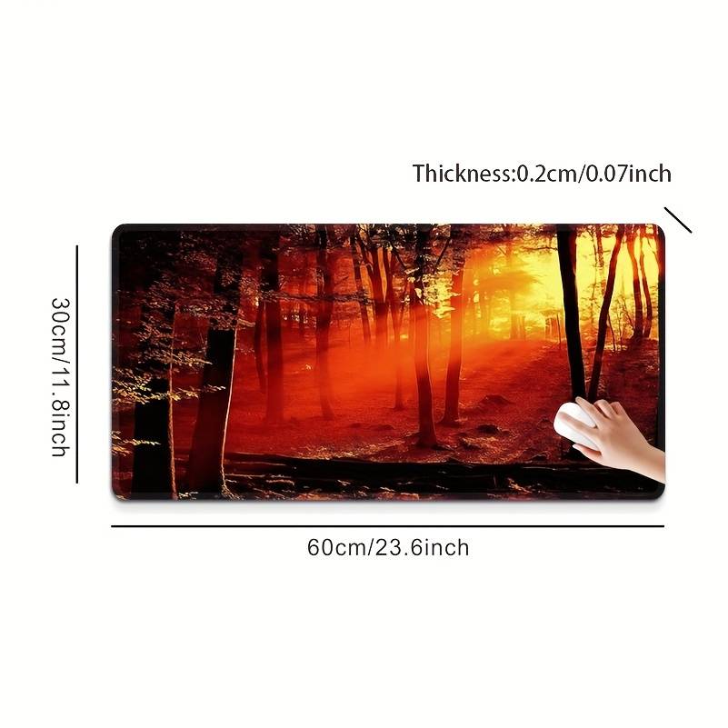 Mouse Pad Size 23.6X11.8Inch