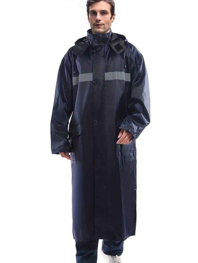 Raincoat Navy Color Size Uk L