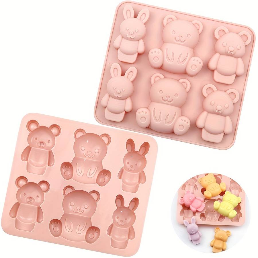 Suitable For Baking Molds Quantity 2Pcs Pink