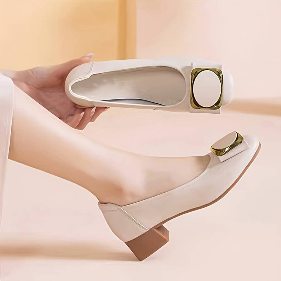 Women S High Heels Color Beige Sizeuk 5