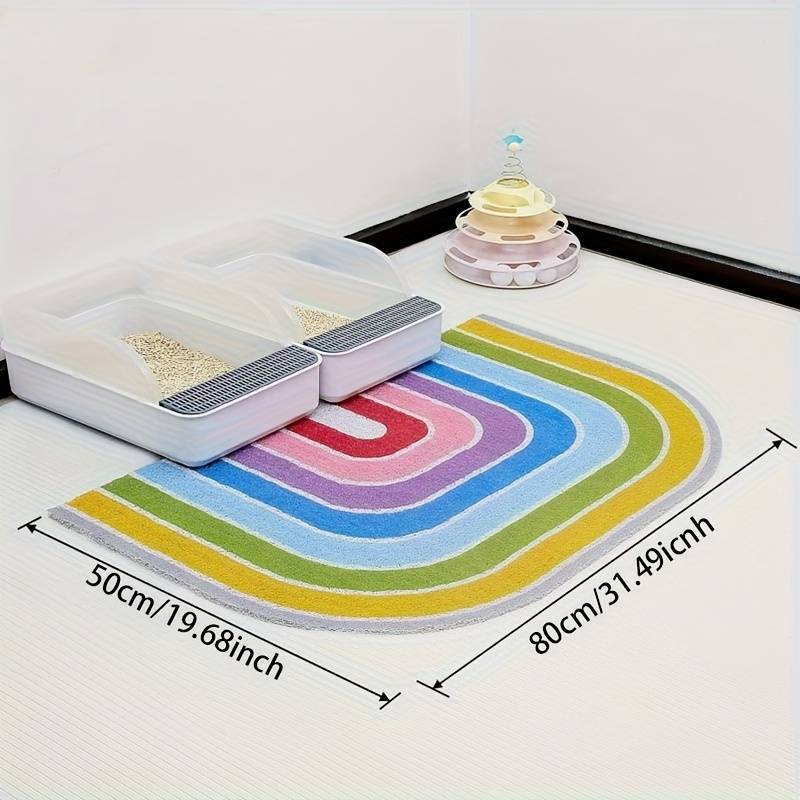 Pet supplies color Rainbow size 80x50cm
