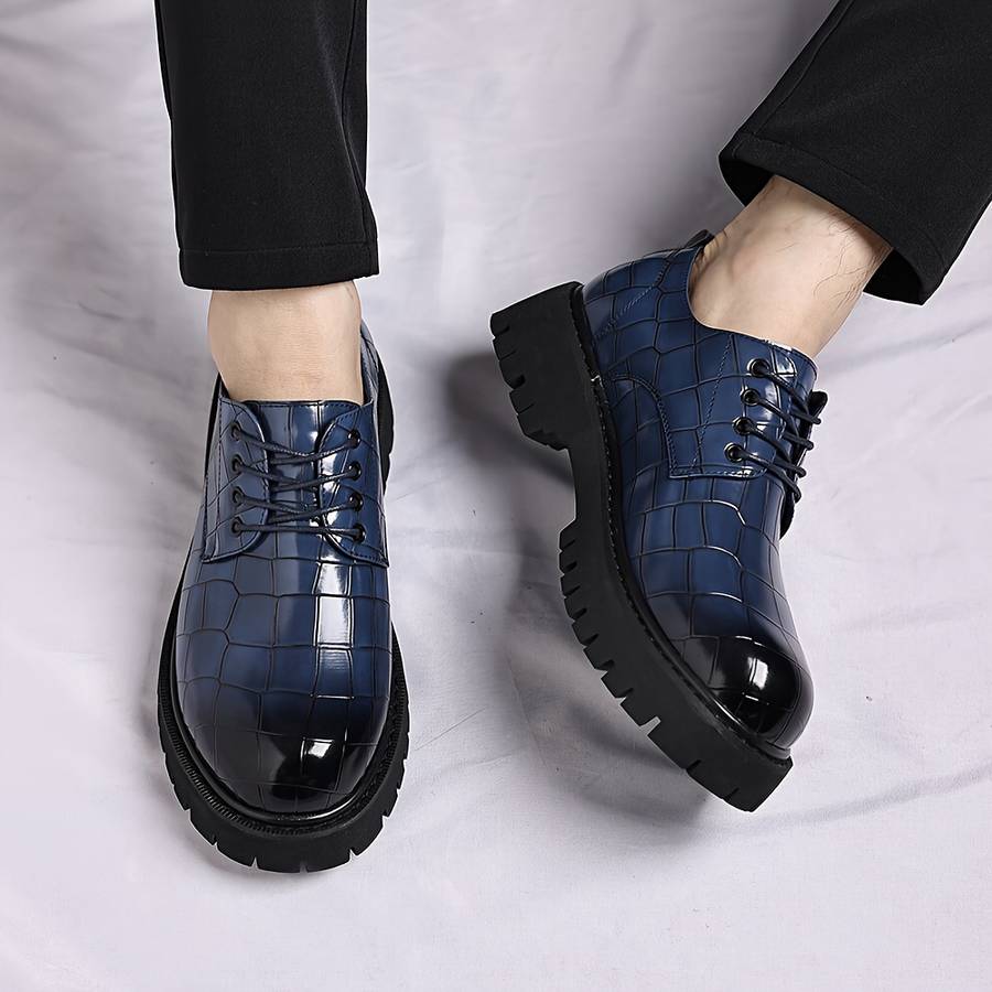 Mens Leather Shoes Color Brown Sizeuk 7