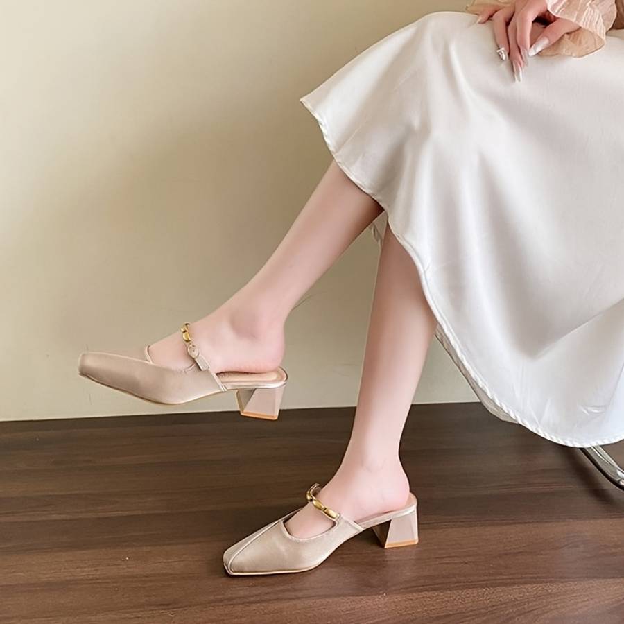 Women S High Heels Color Champagne Sizeuk 4