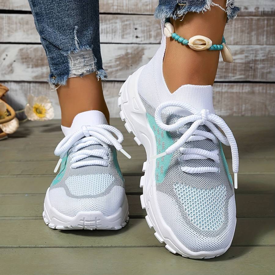 Women S Sneakers Color Mineral Green Sizeuk 7.5