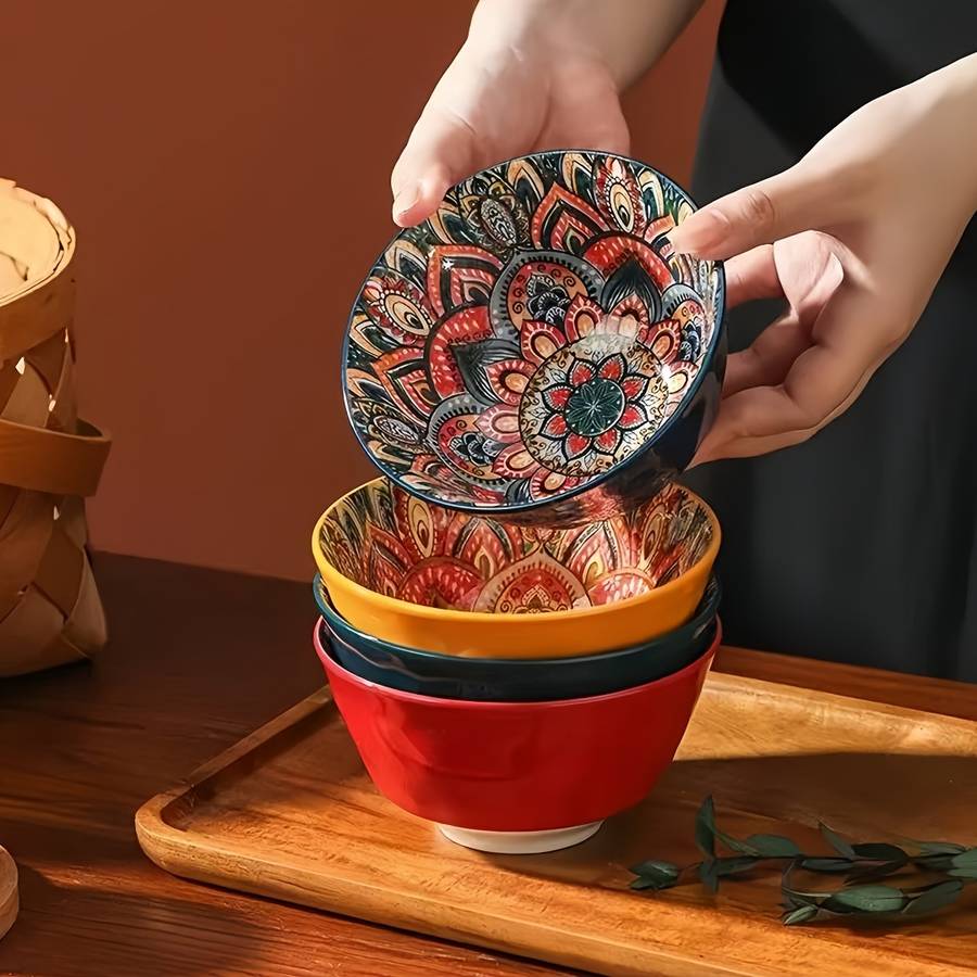 Bowl Color 1 Set Of 4 Pieces Combination A