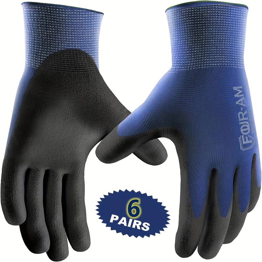 Work Gloves Size M Quantity 6Pairs