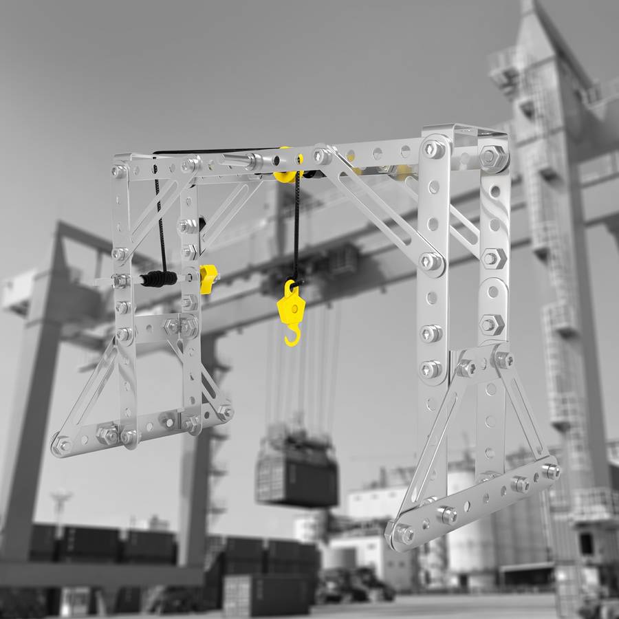 Building Toy Architectural Model Toy Set Style Hanging Tower 3 Models