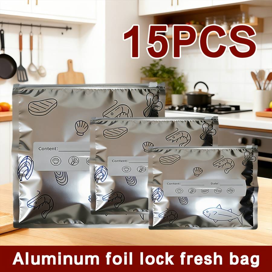Food Storage Bags Model S5M5L515Pcs