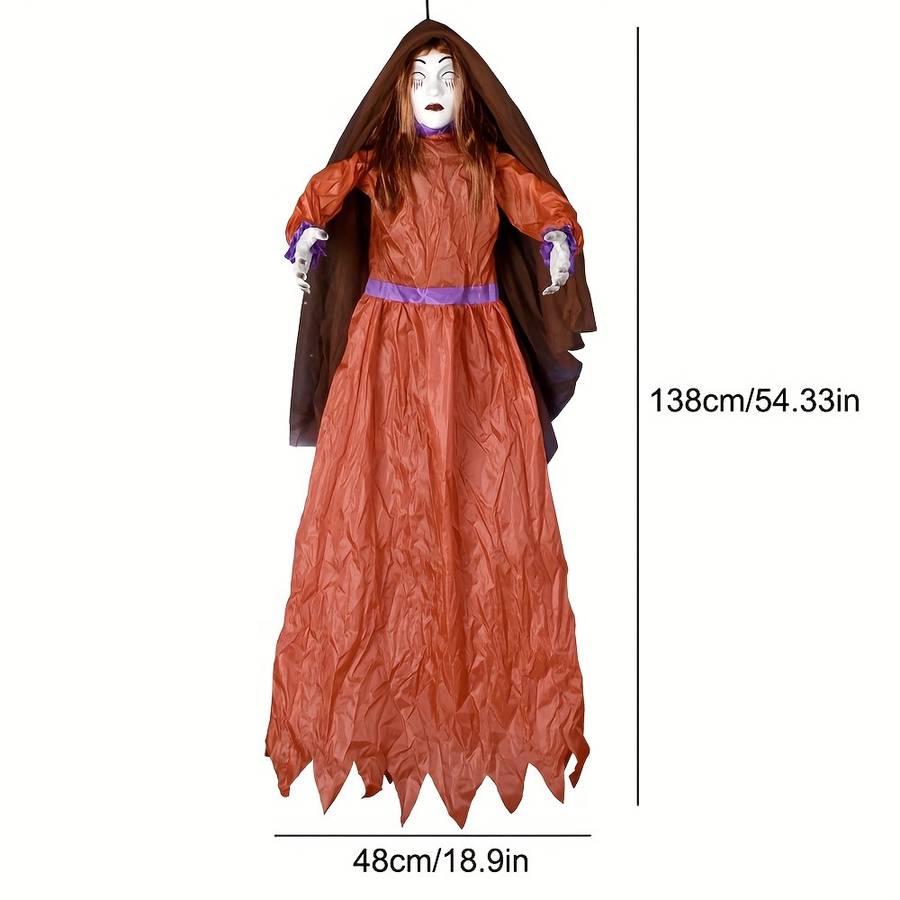 Halloween Decorations Style Long Hair Female