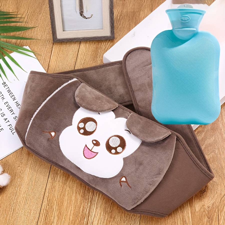 Hot Water Bottle Yellow [1 Belt1000Ml Hot Water Bag]