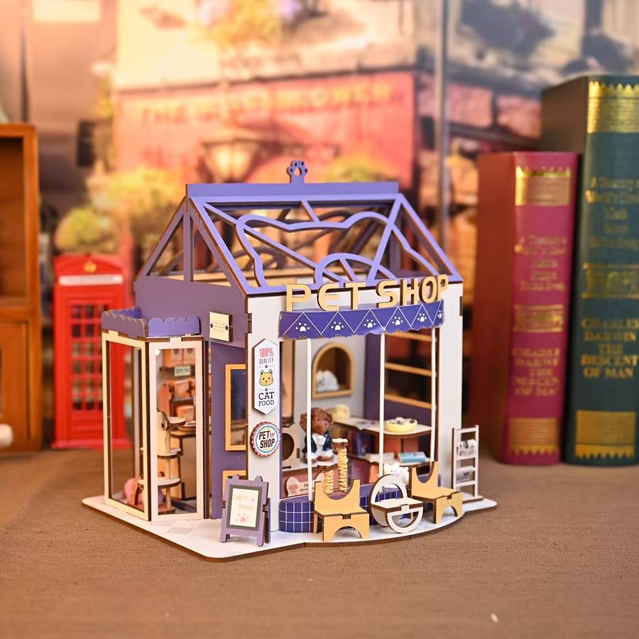 Building Toy Architectural Model Toy Set Model Diy Model