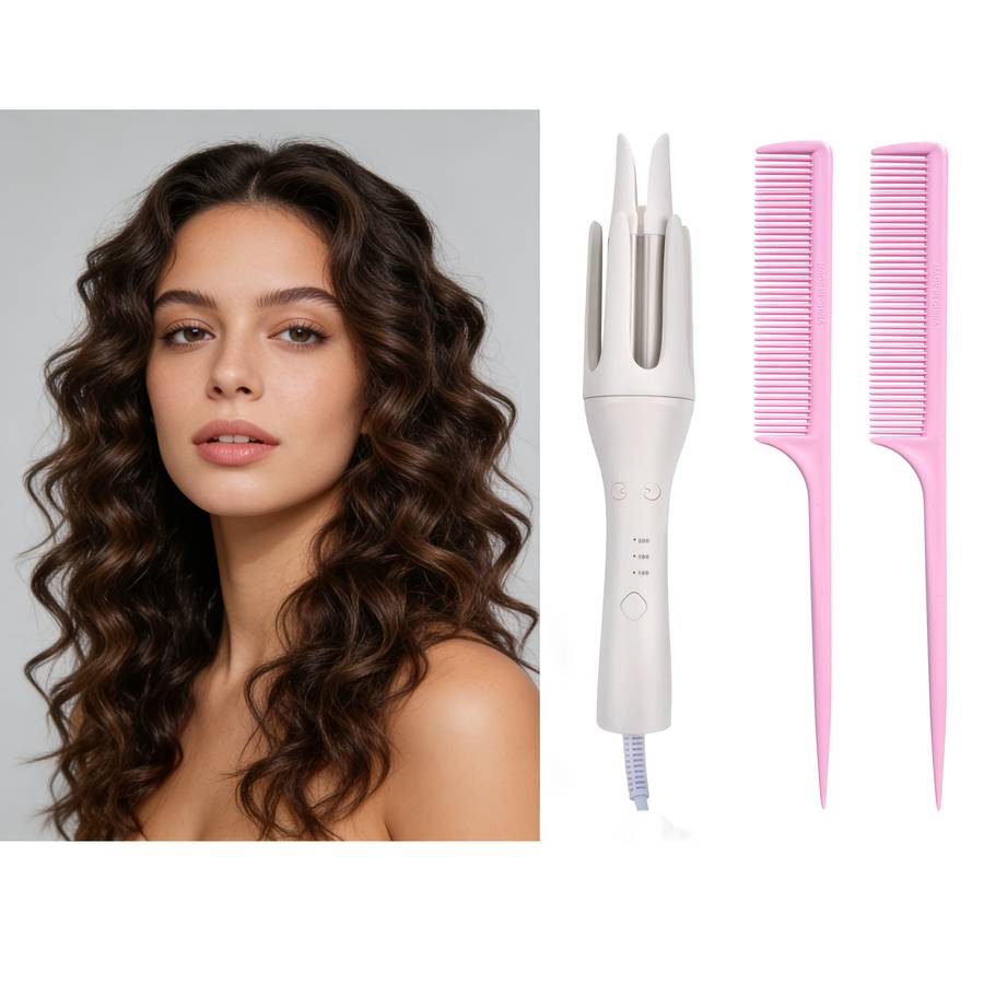 Curling Iron Color White