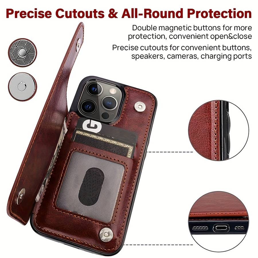 1Pc Brown For iPhone 13 Pro Phone Case Phone Cover