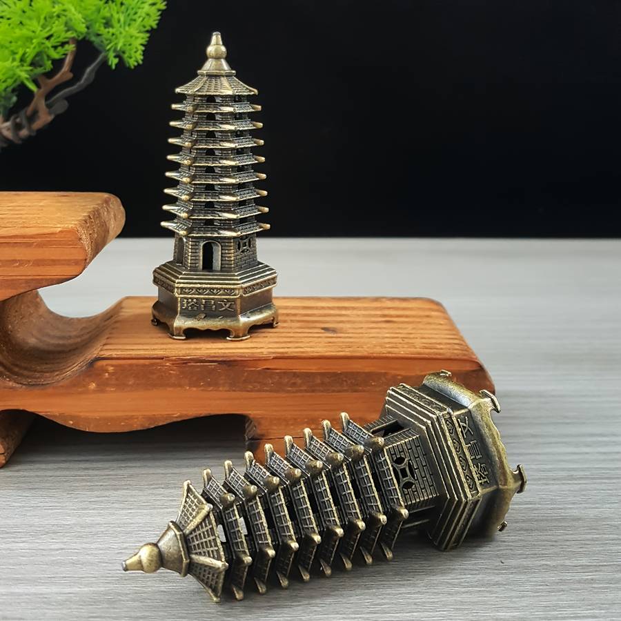 Incense Burner Model  Wenchang Tower Incense Burner