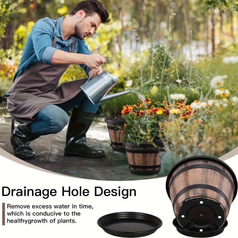 Flowerpot Size 20.32 Cm Quantity4Pcs
