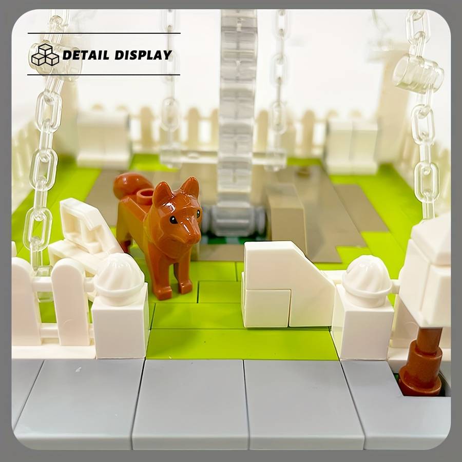 Building Toy Architectural Model Toy Set Style House